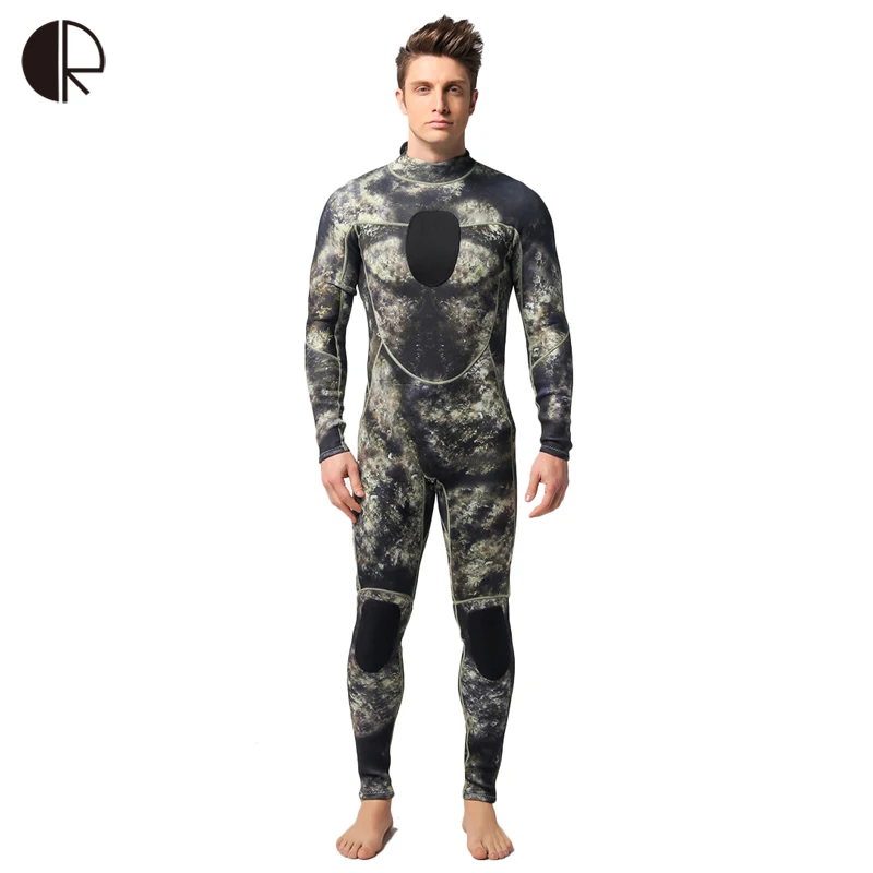 3mm SCR Neoprene Scuba Men Dive Wetsuits Spearfishing Wet Suit