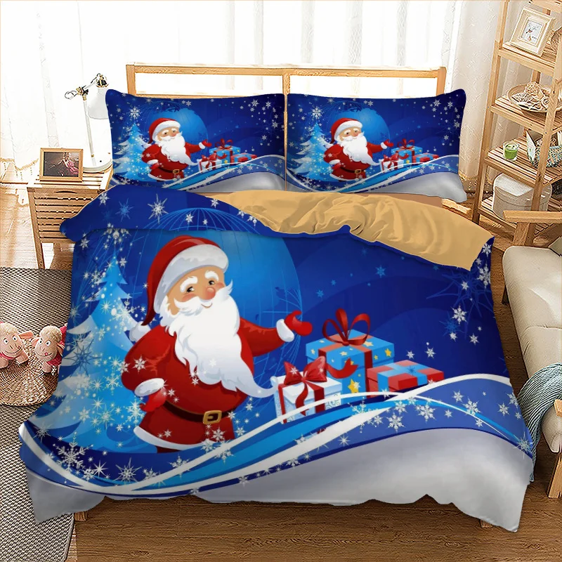 Xmas Bedding Set Single Double Queen King Twin Full Queen King Size