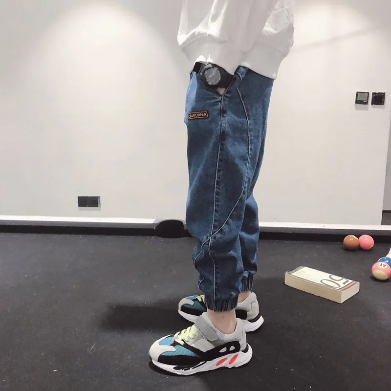 Boys'Jeans/Новинка весны 2019 детская одежда джинсы для девочек детские мальчиков
