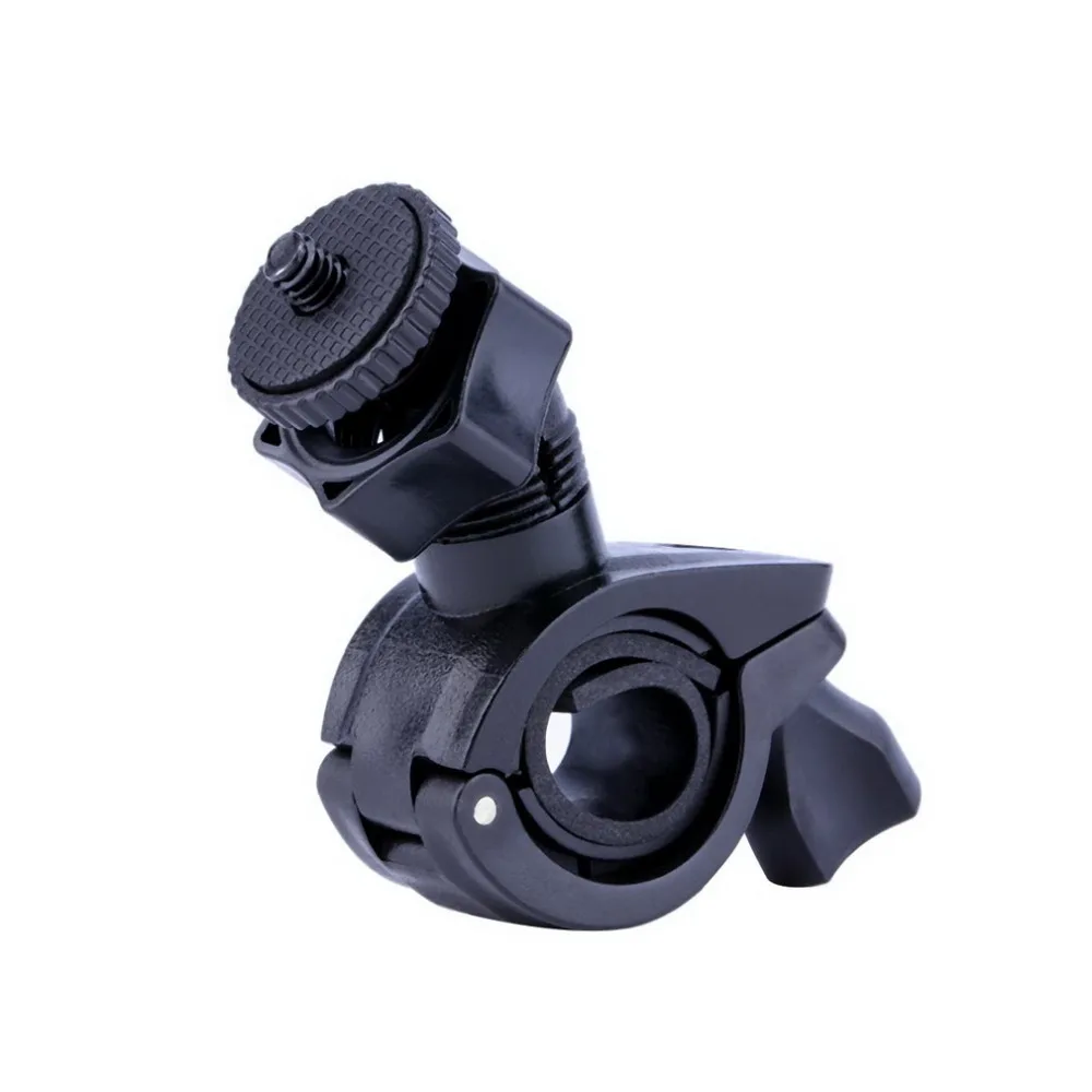 Лучший Gopro аксессуары зажим на руль или подседельный штырь для мопеда велосипеда и мотоцикла поперечной держатель для штатива для Gopro Hero 4 3 2 Black