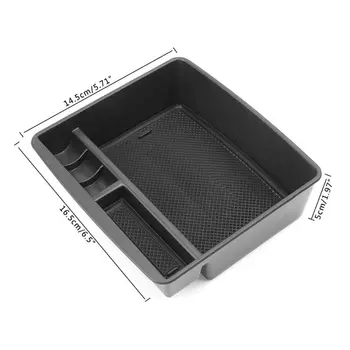 

Center Console Organizer Tray Armrest Storage Box For Toyota Land Cruiser Prado FJ150 Lexus GX400 GX460 2004-2018