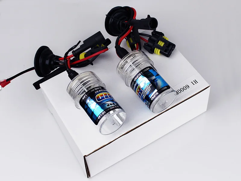 Гарантия 12 месяцев H1 H7 H9 H10 H11 880 881 35W 6000K HID ксеноновая Автомобильная замена лампы