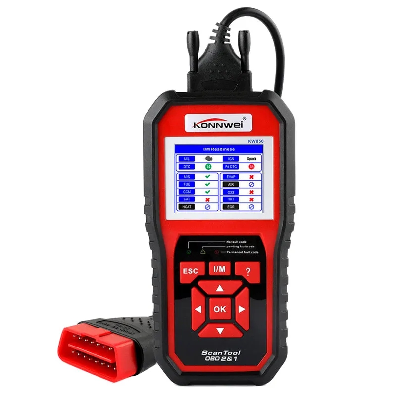

Do Promotion! Universal Auto Car Scanner Diagnostic Tool OBD2 Function with O2 Sensor Test High Quality 2017