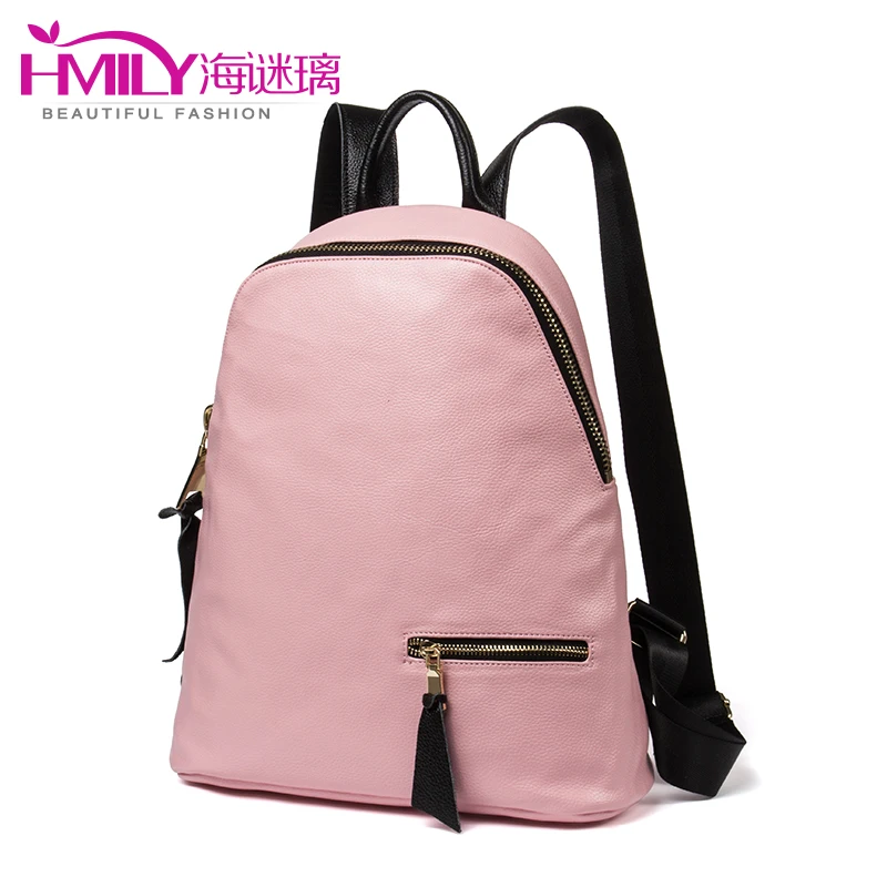 

Designer genuine cow leather backpack women solid fashion cute student school bags hot ladies laptop bag New travel bags