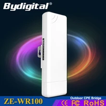 Bydigital 2.4 ГГц открытый CPE мост 150 Мбит long range extender Усилитель Сигнала 2-5 К Беспроводной AP 15Dbi открытый ретранслятор wifi