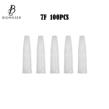 100 шт 7F татуировки Советы для перманентного макияжа Хорошее качество традиционные иглы для тату советы независимая посылка