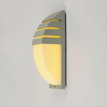 Модный настенный светильник для помещений и улицы, светодиодный светильник для жилого прохода, освещения сада, коридора, виллы, забора, водонепроницаемый бюстгальтер