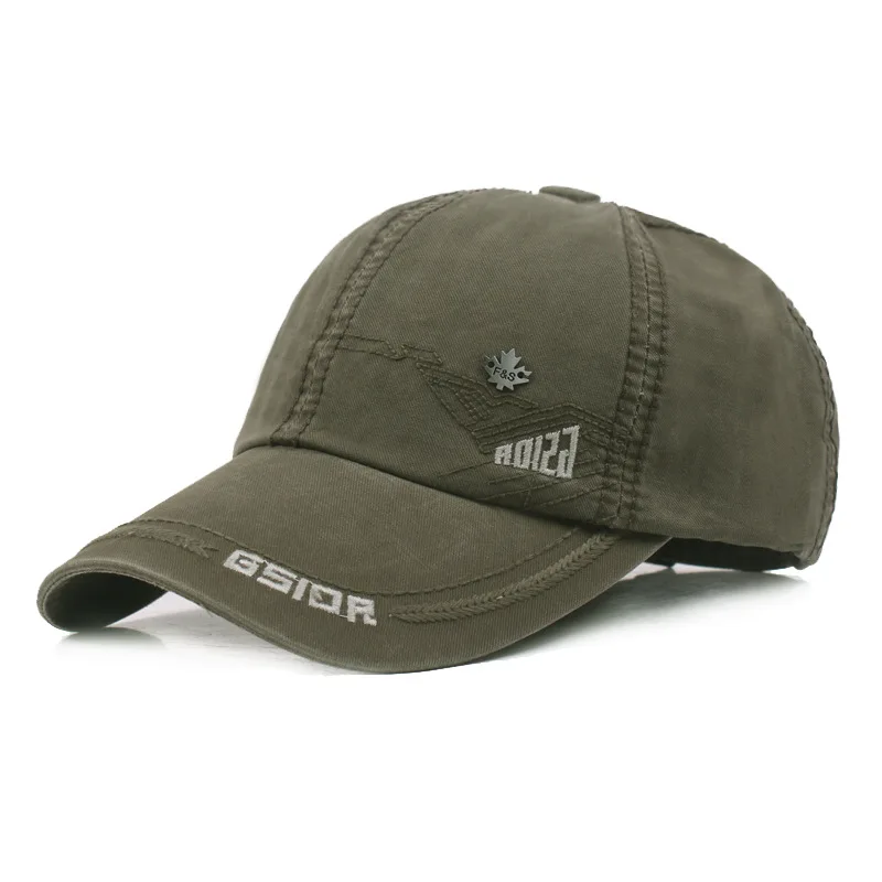 قبعة أزياء الرجال القطن البيسبول كاب السفر الطنف كبيرة زوجين snapback تعديل حجم تسلق قبعة اللسان الذكور العظم للجنسين