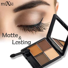 Professional 4 Colors Makeup Naked Matte Eye Shadow Palette Long Lasting Mixiu Brand Cosmetics Natural Matte Pigment Eyeshadow