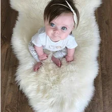 AU шерсть настоящий ковер овчины Роскошные ковров и ковровых покрытий для дома гостиная диванную подушку Густой Шерсть tapete Спальня Ковер