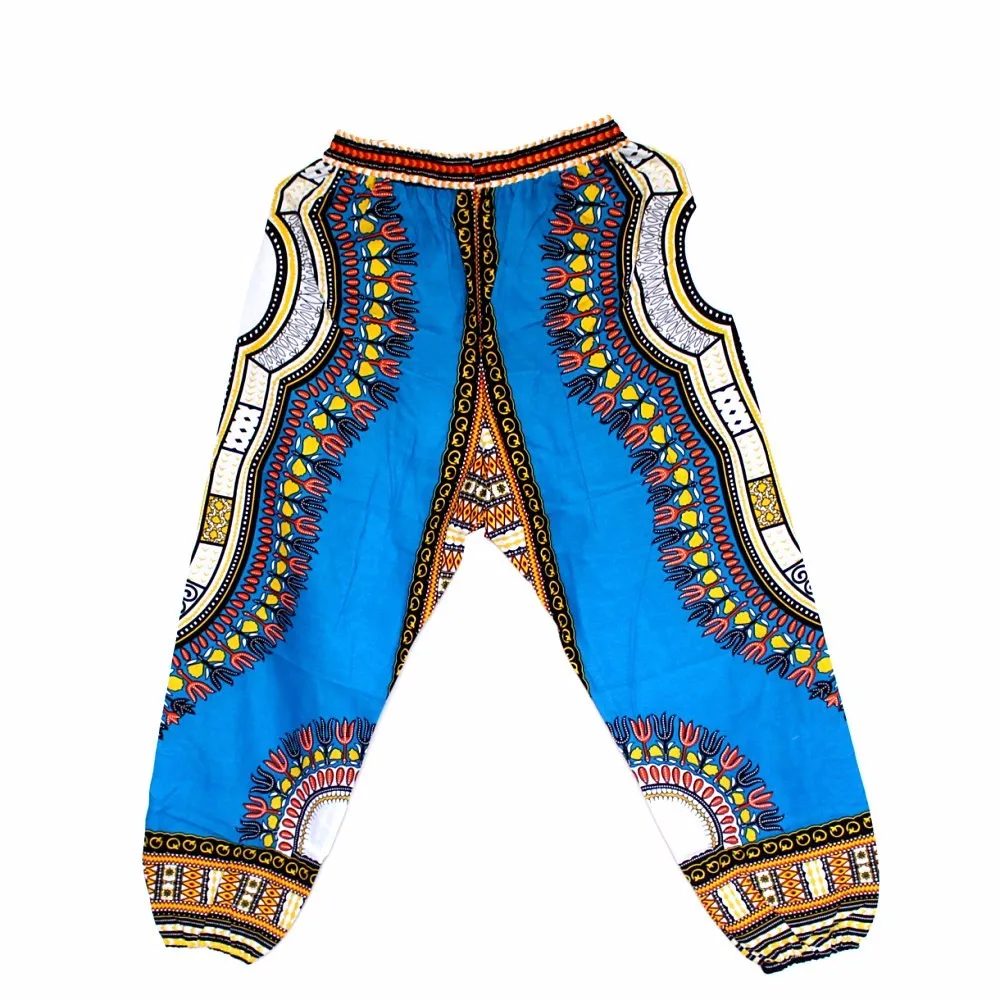african fashion style African Dashiki Print Trouser Design women Pants Traditional African Clothing Print Dashiki Fabirc Pants For Women And Men african robe