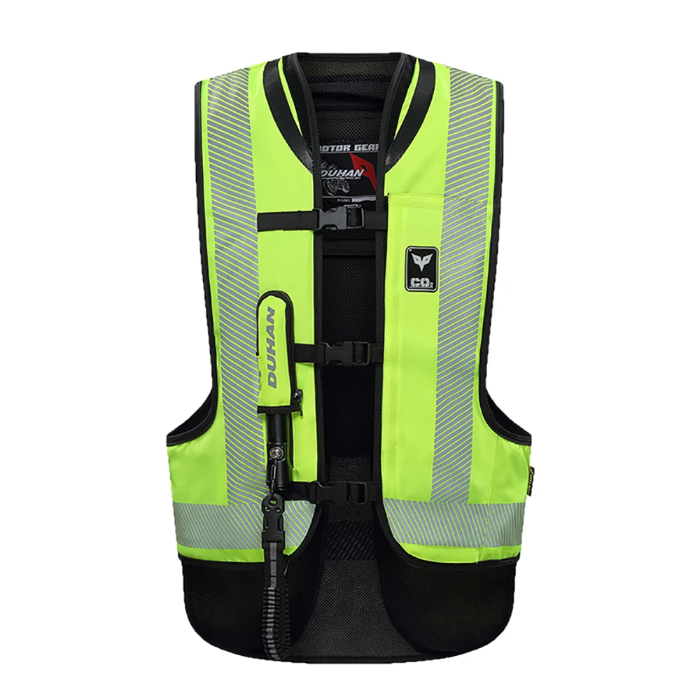

DUHAN Motorcycle Air-bag Vest Motorcycle Vest Advanced Air Bag System Protective Gear Reflective Motorbike Airbag Moto Vest
