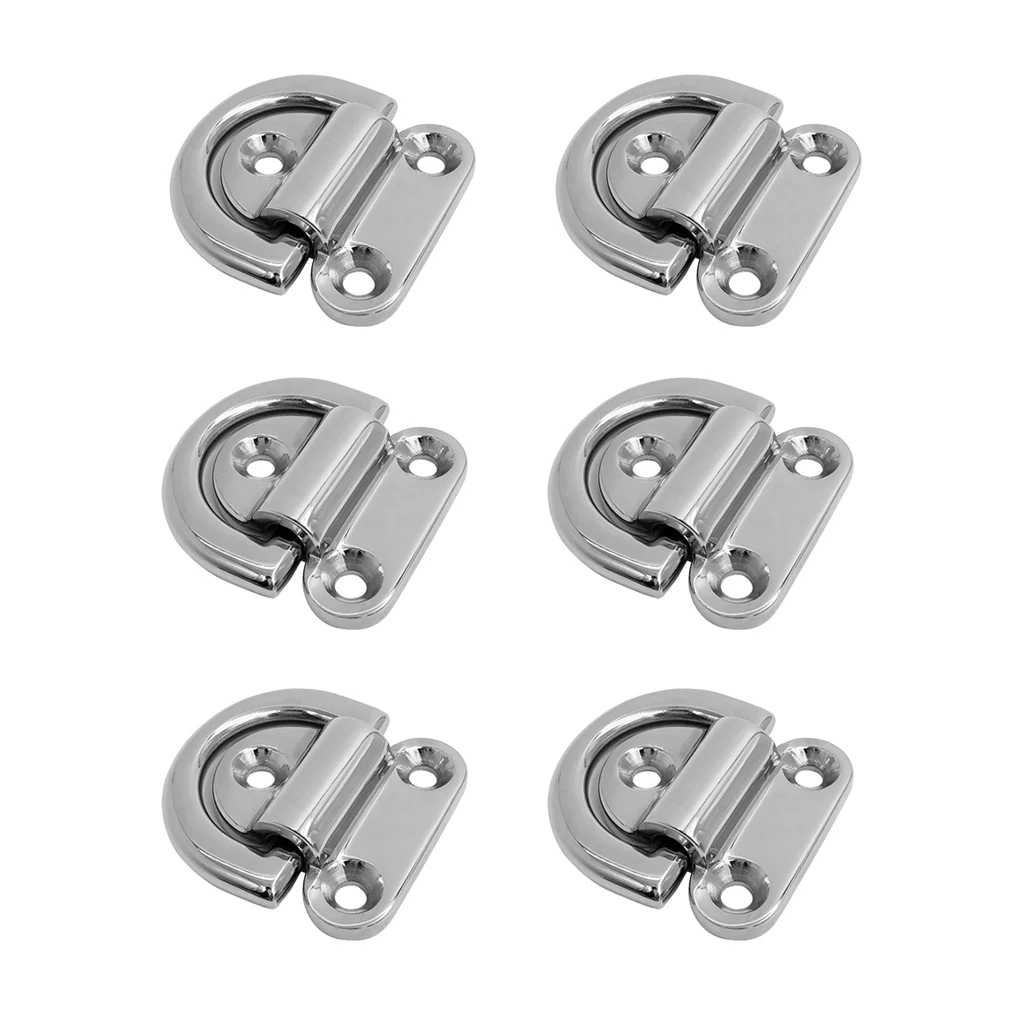 316 из нержавеющей стали морские лодки складной коврик глаз галстук вниз Pad(6-Pack