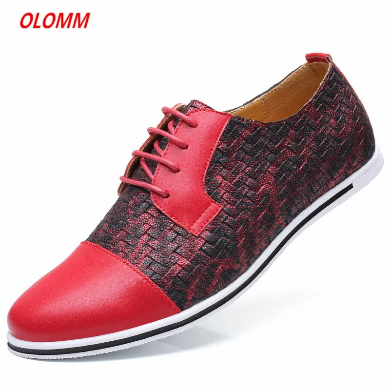 Мужские туфли-оксфорды смешанных цветов; очень большие размеры; zapatillas hombre; повседневная кожаная обувь; Мужская обувь; schoenen chaussure homme - Цвет: 2