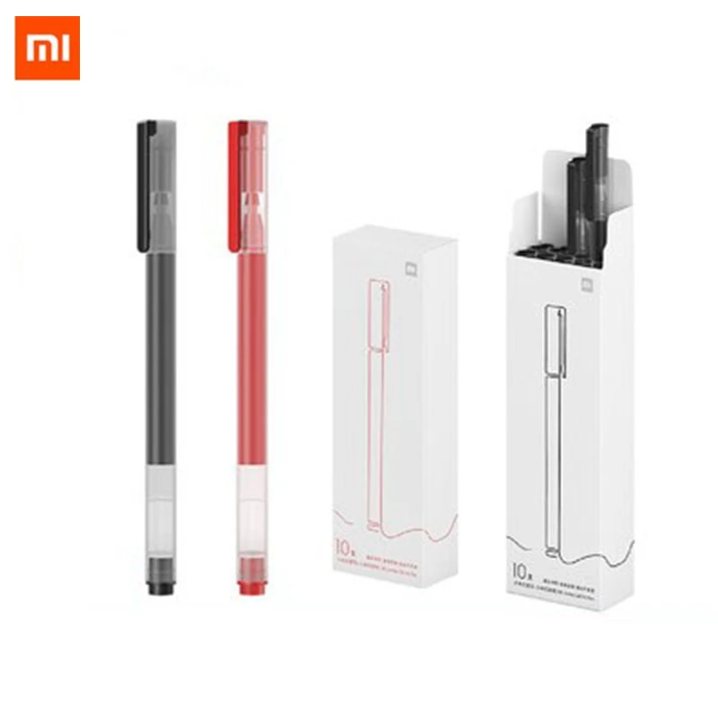 

Xiaomi Mijia Super Durable Writing Sign Pen 0.5mm bullet pen black pen Signing Pens Smooth Switzerland Refill MiKuni Japan Ink