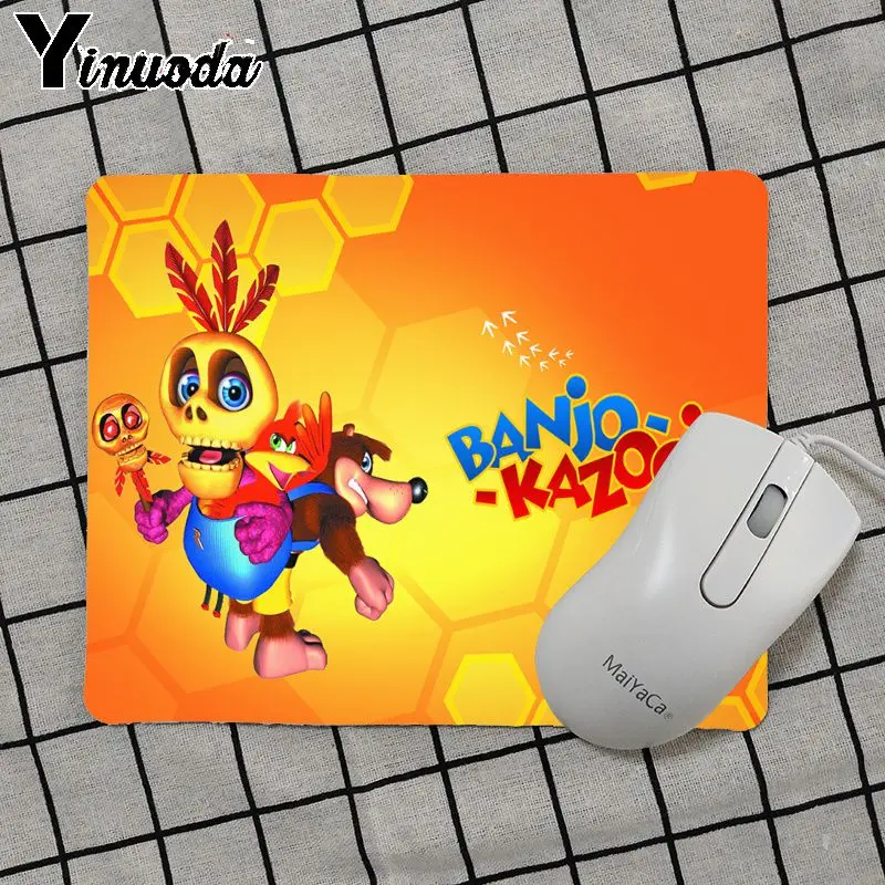 Maiya высокое качество Banjo Kazooie силиконовый коврик для мышки игра Лидер продаж подставка под руку мышь