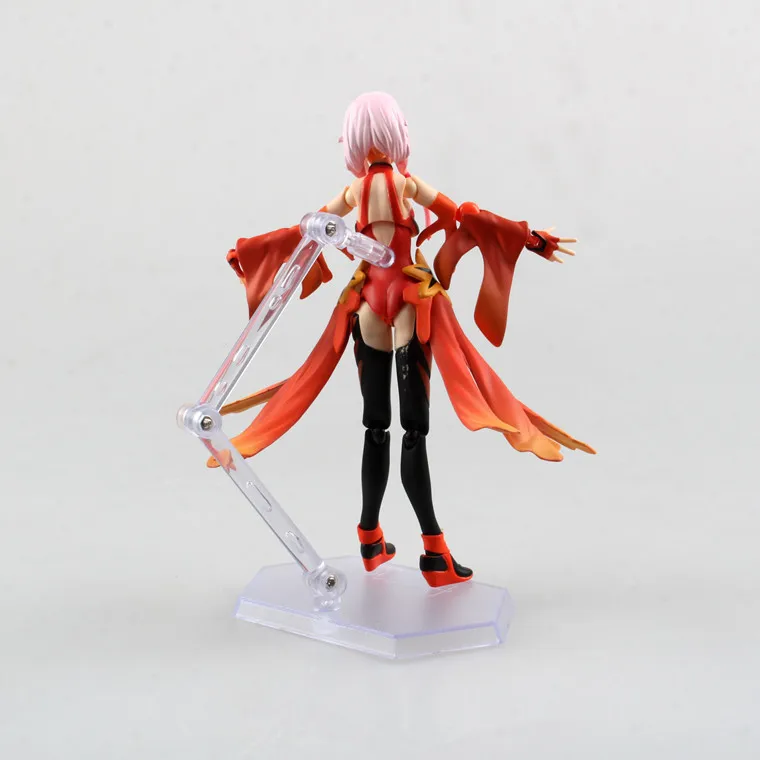 Аниме Guilty Crown Yuzuriha Inori Figma 143 ПВХ фигурка Коллекционная модель игрушки 15 см NS5|action