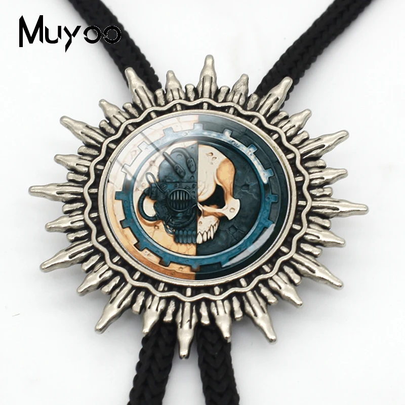 BOLO-00136 Новое поступление Warhammer 40k Adeptus Mechanicus Bolo Tie изображение Очаровательные космические Морпехи видео игры Галстуки металлические Галстуки - Окраска металла: 1