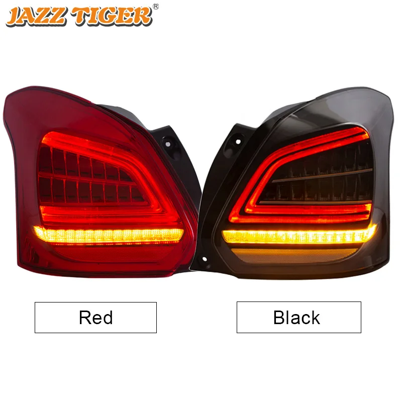 

Car LED Tail Light Taillight For Suzuki Swift 2017 2018 2019 Rear Fog Lamp + Brake Light + Reverse + Dynamic Turn Signal