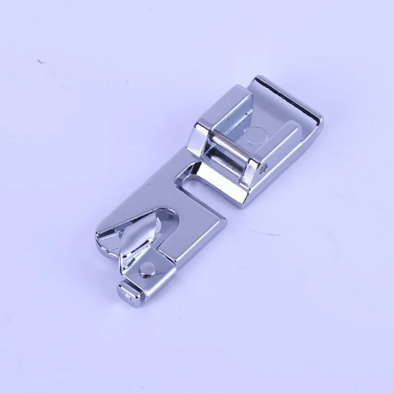 

Household Multi-function Sewing Machine Wide-Leg Presser Foot Crimping 6mm + 4mm Snap-on Rolled Hem Narrrow Hem - 2pcs