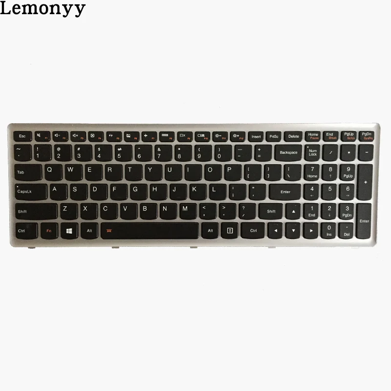  New US laptop keyboard for Lenovo IdeaPad G500S G505S G510S S500 Z510 Flex 15 Z505 US Keyboard with