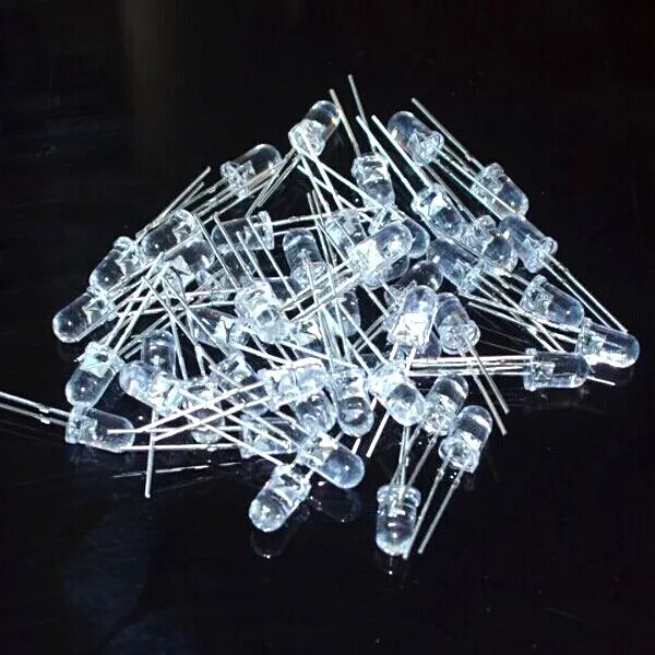 

100pcs 5mm Infrared IR 940nm LEDs Lamp DIY