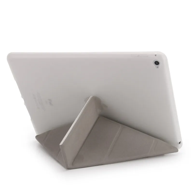 Для Ipad Air 2/iPad Air 1 смарт-чехол для Ipad 5 фигур Стенд Ультра тонкий из искусственной кожи(полиуретан) и мягкого силикона для iPad 5/6 Авто Режим сна/Пробуждение