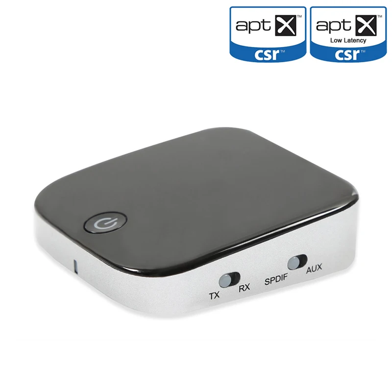 

CSR Bluetooth Audio Transmitter Receiver CSR8670 Aptx HD Adapter Optical Toslink/3.5mm Jack AUX/SPDIF for Car TV Drop shipping