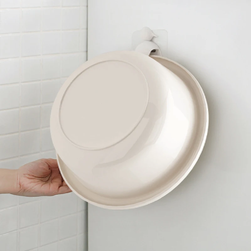 

1PC Washbasin Hooks Storage Racks Bathroom Kitchen Washbasin Non-trace Adhesive Racks Household Multifunction Mini Racks