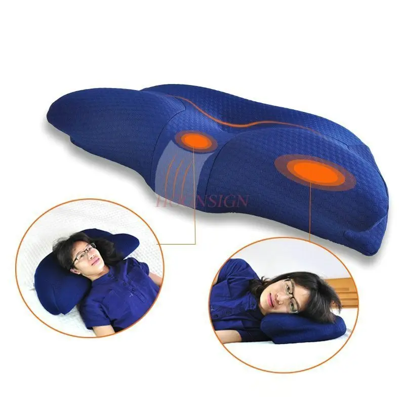 neck pillow Slow Rebound Memory Cervical Pillow Non-repair Cervix Special Electric Massage Hot Neck Core Stretch Medical