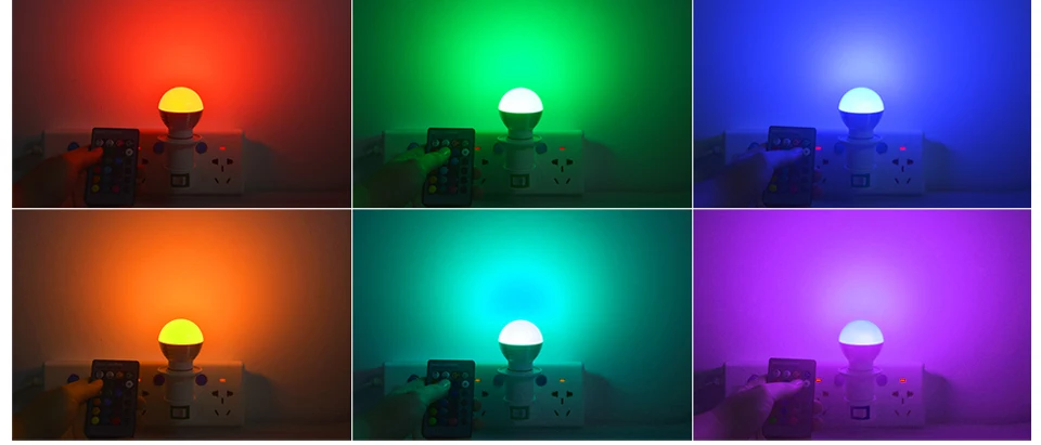 85-265 в RGB DMX светодиодный сценический светильник E27 3 Вт RGB светодиодный светильник KTV бар диско вечерние лампы для праздничного танцевального украшения хрустальный шар светодиодный светильник