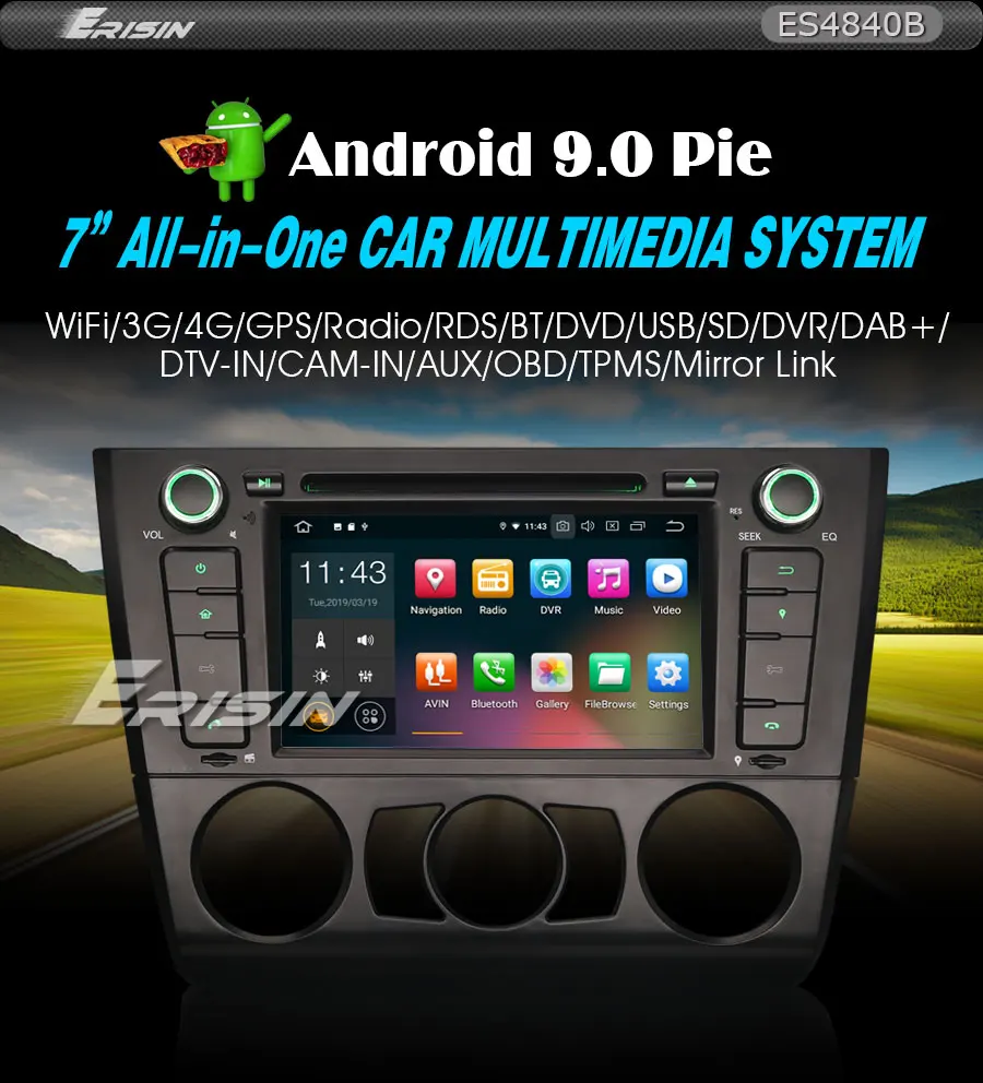 Discount 7" Android 9.0 OS Car DVD Multimedia GPS Radio for BMW E81 2007-2012 & E82 2007-2013 & E88 2007-2014 with 3G/4G Dongle Support 1 Discount 7" Android 9.0 OS Car DVD Multimedia GPS Radio for BMW E81 2007-2012 & E82 2007-2013 & E88 2007-2014 with 3G/4G Dongle Support 1