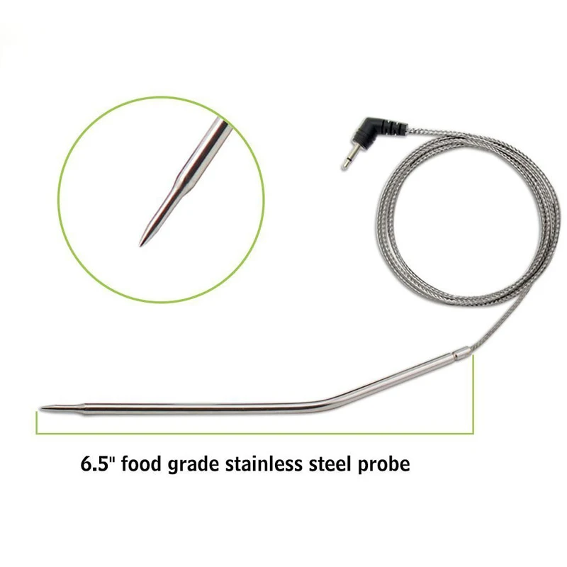 

1Pcs Waterproof Thermometer Hybrid Probe Replacement for Thermopro EAAGD Wireless Remote Digital Cooking Food Meat Thermometer