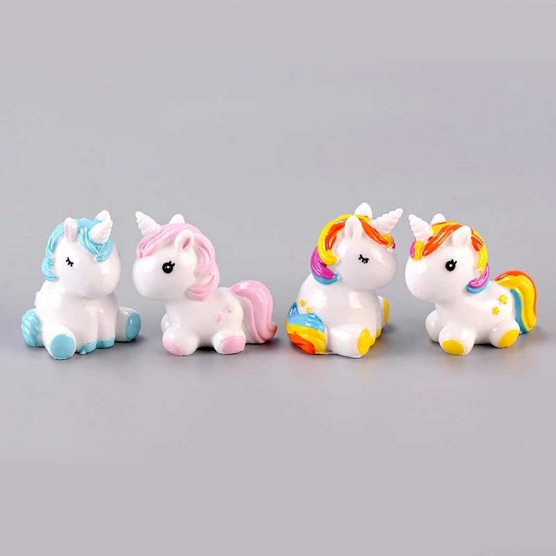Accessories Rainbow Unicorn Miniature Dollhouse FAIRY GARDEN