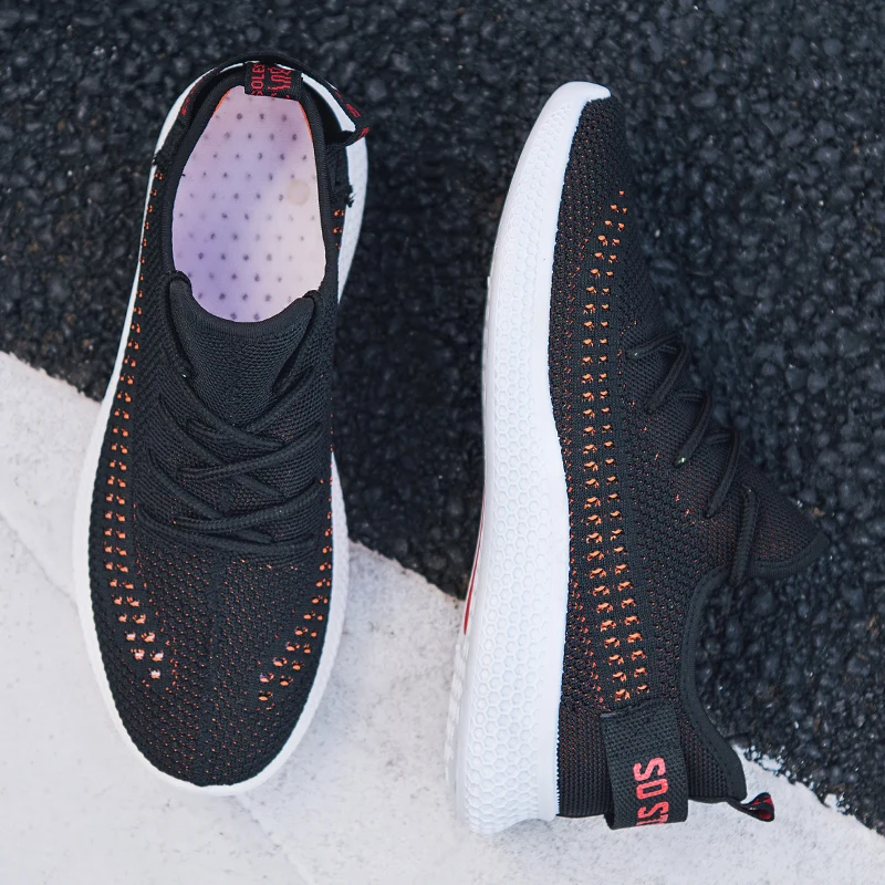 2019 men shoes black adult designer summer Mesh fashion Comfortable trainers Breathable Casual Sneaker #630