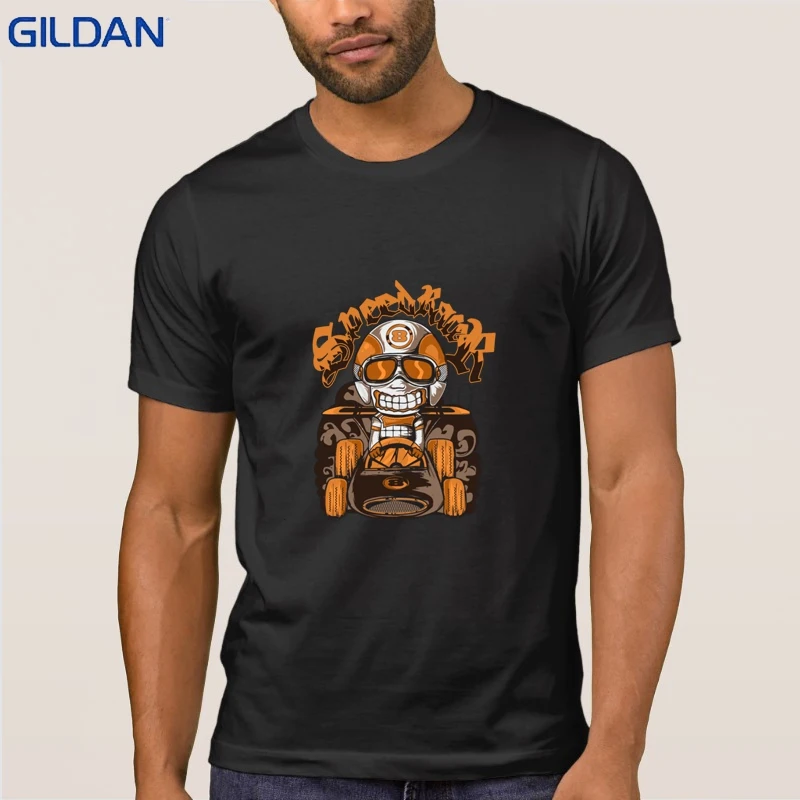 Funny Speed Rider Super Car Vector Cartoon Art T Shirt Top Quality Tee Tshirt Men 2018 Clothing Cute Big Size Xxxl | Мужская одежда