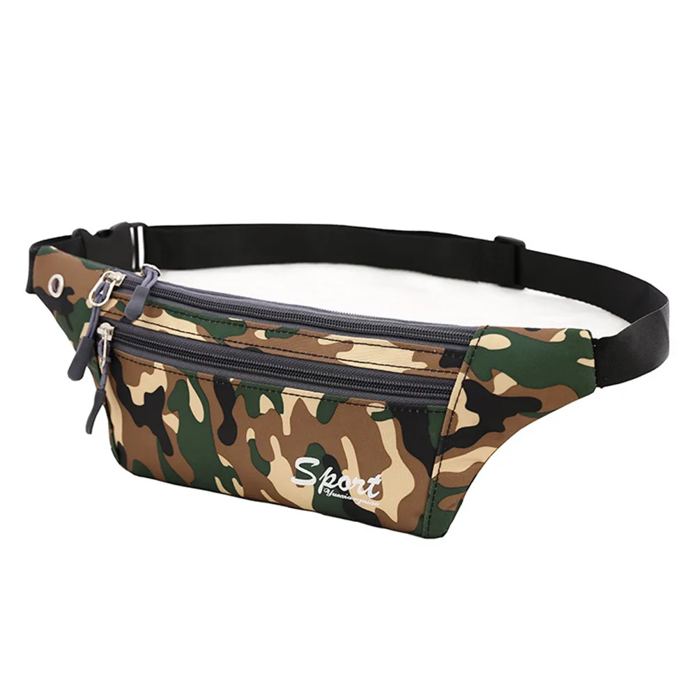 

Newly Fashion trend College Style Fashion Unisex Outdoor Sports Camouflage Canvas Cross body Shoulder Bag Chest Bag Hot Sale #YY