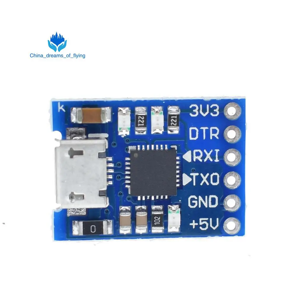 

1PCS CJMCU CP2102 MICRO USB to UART TTL Module 6Pin Serial Converter UART STC Replace FT232 NEW for arduino