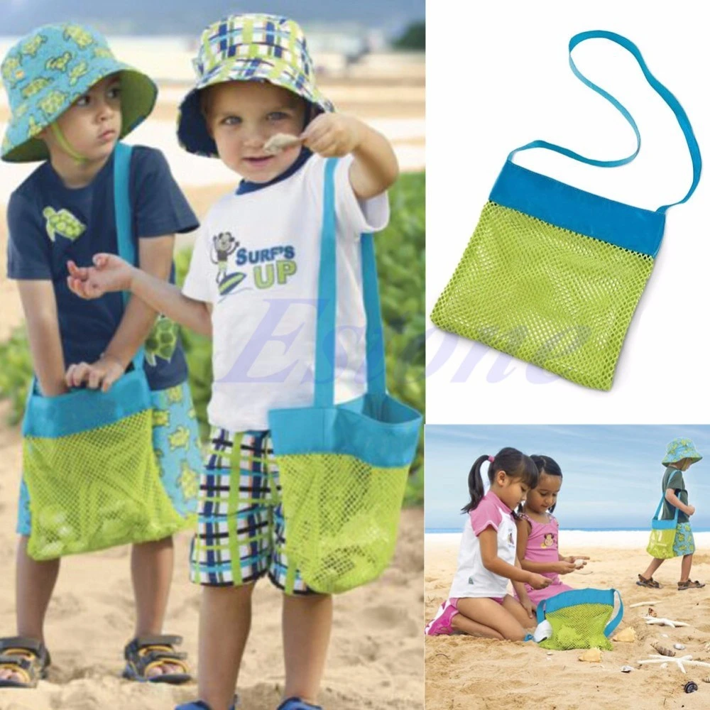 Mesh shell totes Monogrammed shell totes Personalized kids shell totes