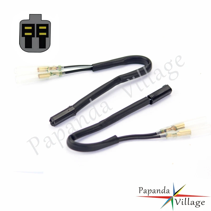 

Motorcycle Turn Signal Indicator Leads Connector Cable Adaptor Plug For Suzuki GSXR GSX GSF SV DRZ GSR TL 600 650 750 1000 1200