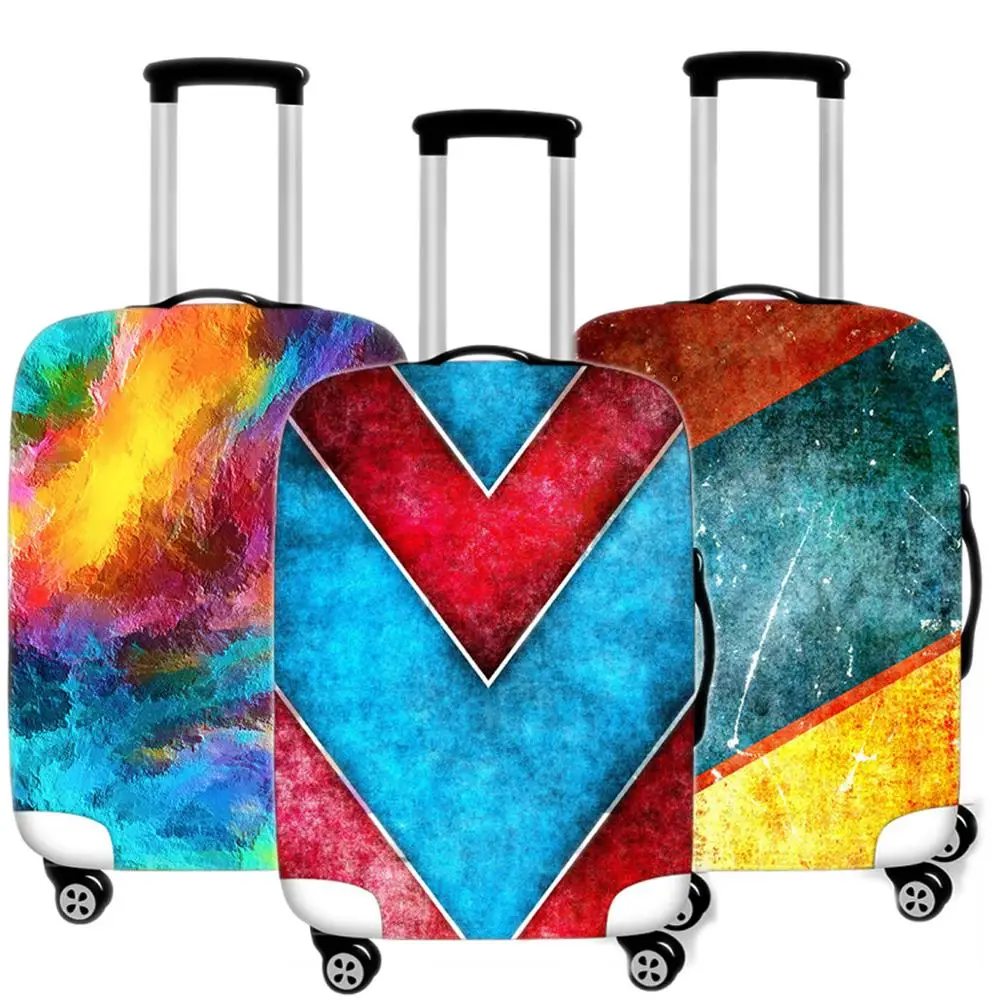 

Fashion Creative Suitcase Case Protective Cover Travel Luggage Thicken Dust Cover Accessories Suitcases Organizer 18 To 32 Inche