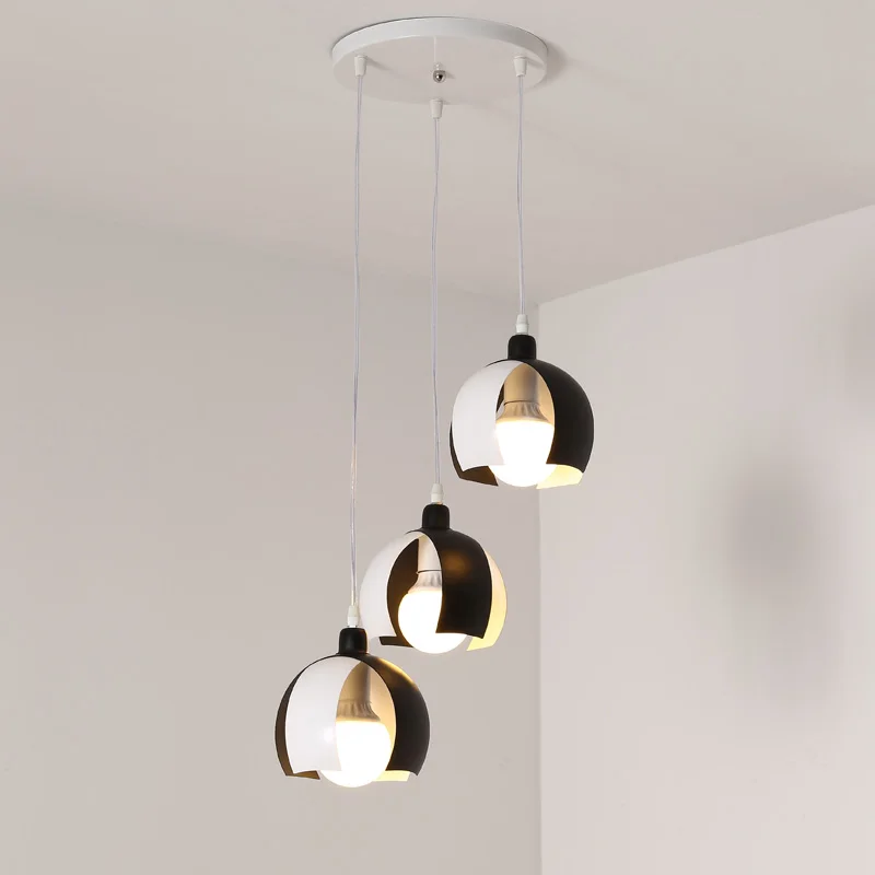 Современная железная Подвесная лампа E27 для столовой кухни 110 240 В|light fixtures|modern