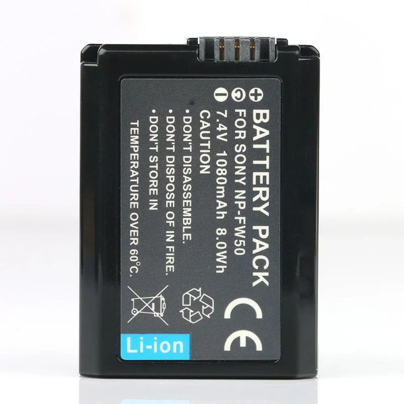 LANFULANG 2 Pack NP FW50 NPFW50 цифровые Аккумуляторы для Sony ILCE 3000 5000 5100 6000|camera battery|np fw50battery for sony