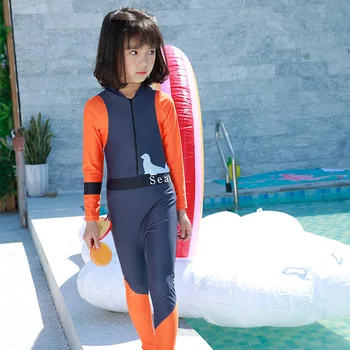 

Children's Swimwear Baby Bikini 2019 For Girls Clothing Female Child Kids Drying Children Pool Solid Polyester Sierra Surfer