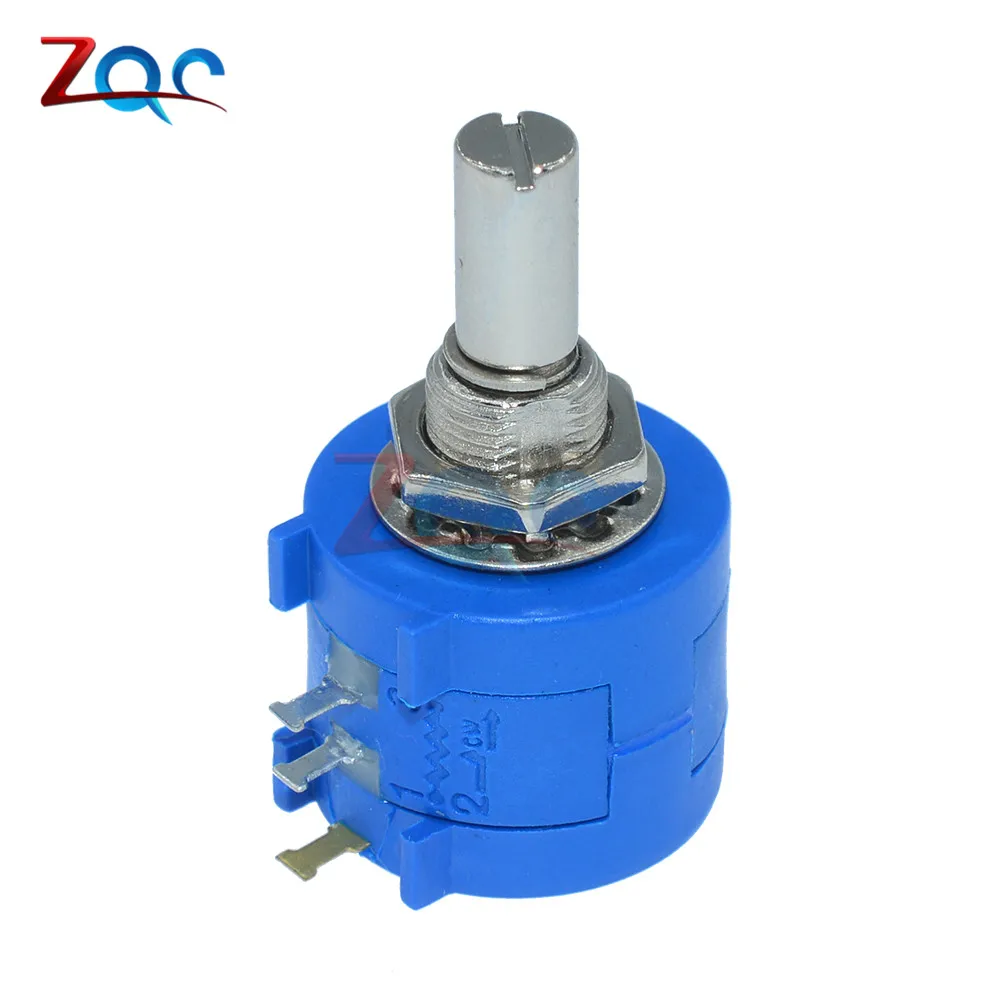 3590S 2 503L 3590S 50K ohm Precision Multiturn Potentiometer 10 Ring