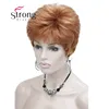 StrongBeauty-peluca sintética resistente al calor, muy corta, color naranja, marrón y Rubio, opciones de colores ► Foto 3/5