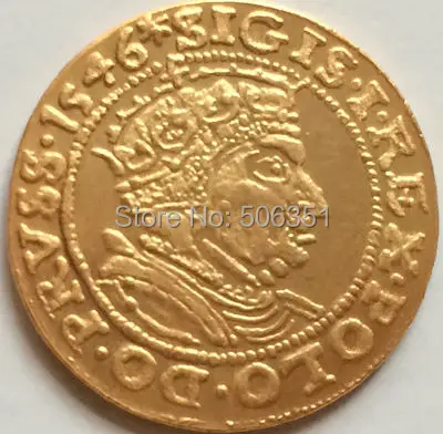 

24K gold-plated 1546 russian gold coins copy