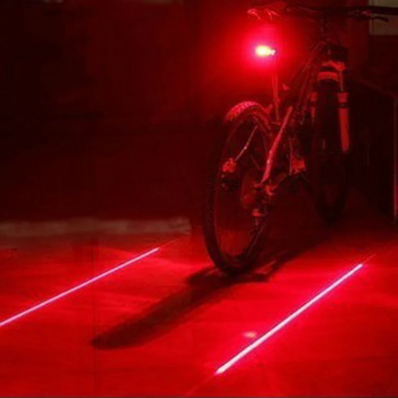 Excellent 2018 Hot Bicycle 5 LED 2Laser Cycling Bike light 7 Flash Mode MTB Safety Rear Lamp waterproof Laser Tail Warning Lamp Flashing 2 Excellent 2018 Hot Bicycle 5 LED 2Laser Cycling Bike light 7 Flash Mode MTB Safety Rear Lamp waterproof Laser Tail Warning Lamp Flashing 2