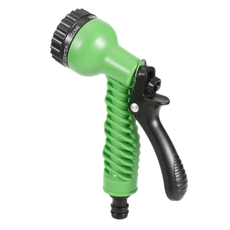 Multifunctional Flexible Expanding Car Garden Water Hose Pipe Green Spray Gun Nozzle Portable Green Hot Sale Auto Car Styling