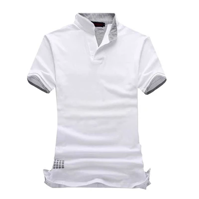 Горячая Распродажа, новая модная брендовая мужская футболка с коротким рукавом, летняя полосатая футболка, Мужская облегающая футболка с круглым вырезом, мужская повседневная футболка 5XL - Цвет: 622 White